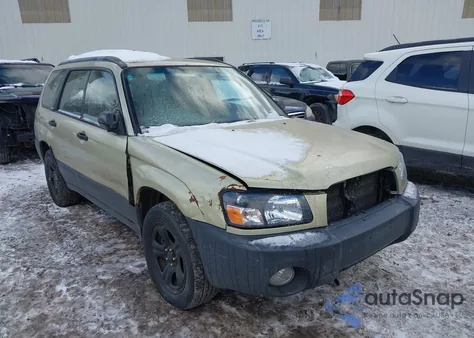 2003 Subaru Forester X from USA, damaged, VIN JF1SG63683G762016